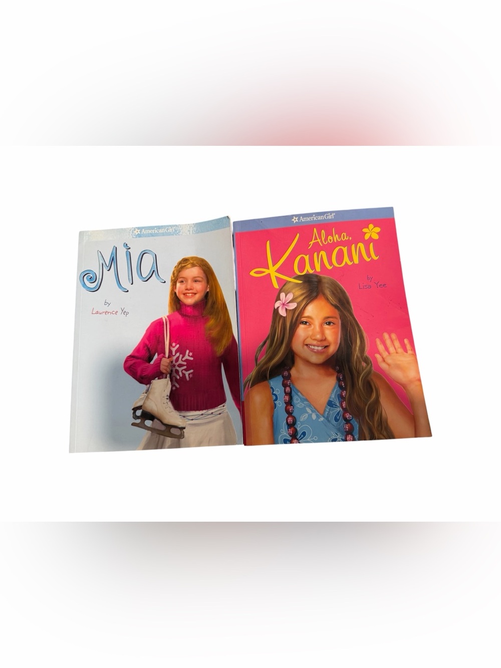American Girl 'Aloha, Kanani' & 'Mia' Book Set - EUC